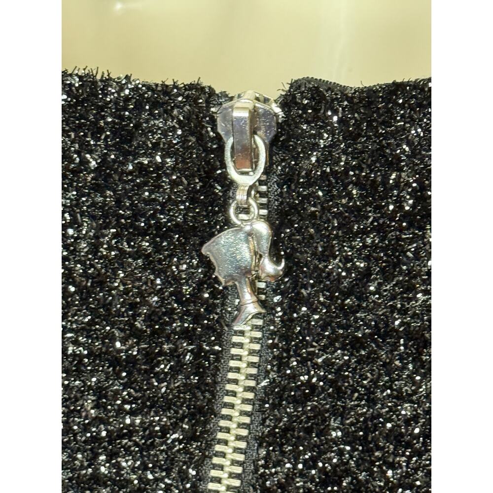 Unique Vintage Barbie Solo In The Spotlight Black Sparkle Strapless Gown M NWT - Picture 12 of 14
